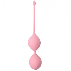 Розовые вагинальные шарики SEE YOU IN BLOOM DUO BALLS 29MM